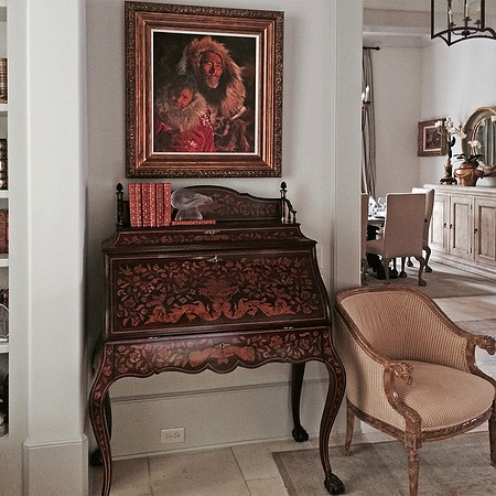 Passages Framed in Clients' Home