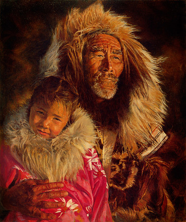 Passages (Inupiat Elder and Child)